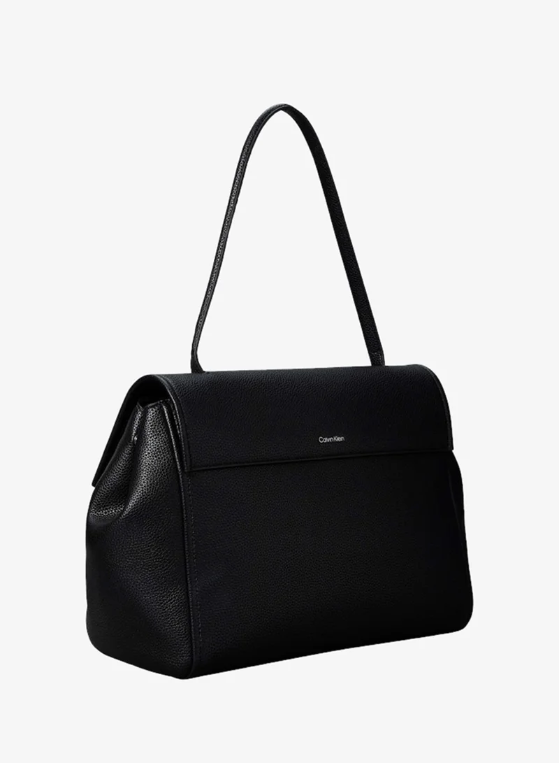 CALVIN KLEIN  Pebble Grain Satchel Bag for Women | Best Price UAE